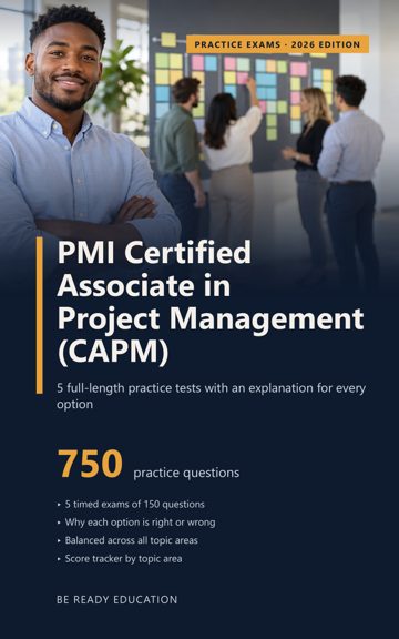 Cover of PMI Certified Associate in Project Management (CAPM) Practice Exams